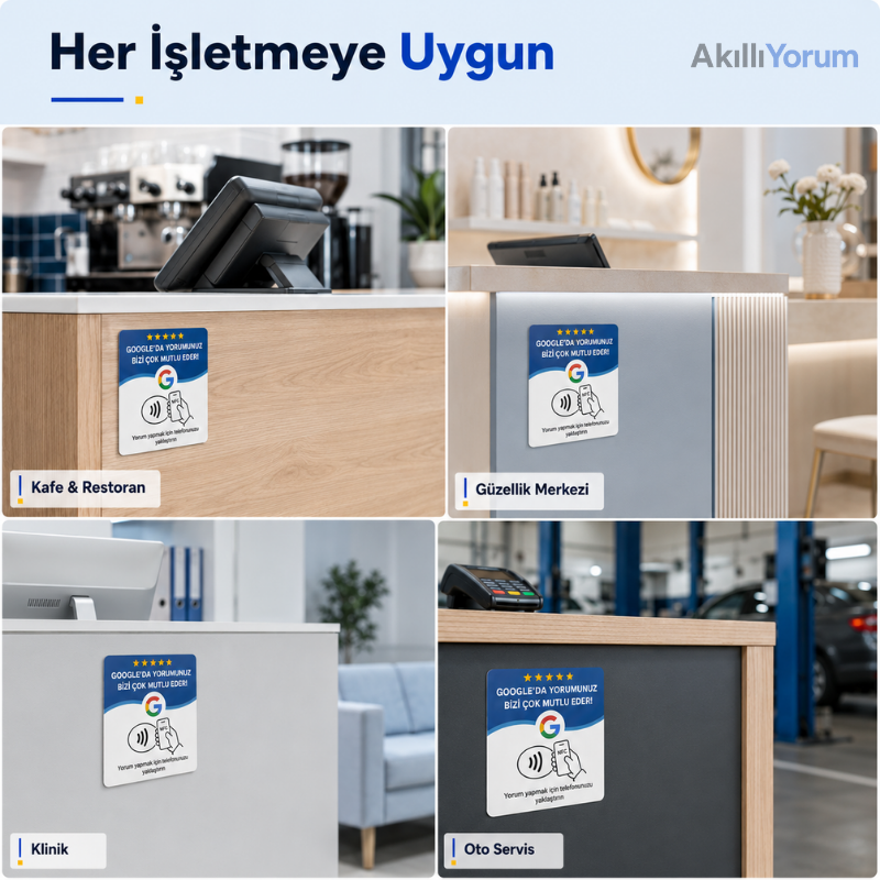 AkıllıYorum Google Yorum Kartı