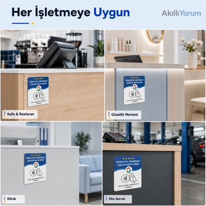 AkıllıYorum Google Yorum Kartı